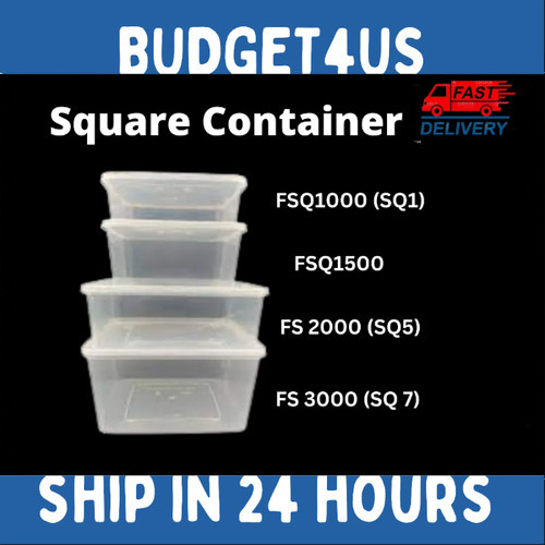 Felton Container / Tapau Box / Square Container / FSQ 1000 / FSQ 1500 ...