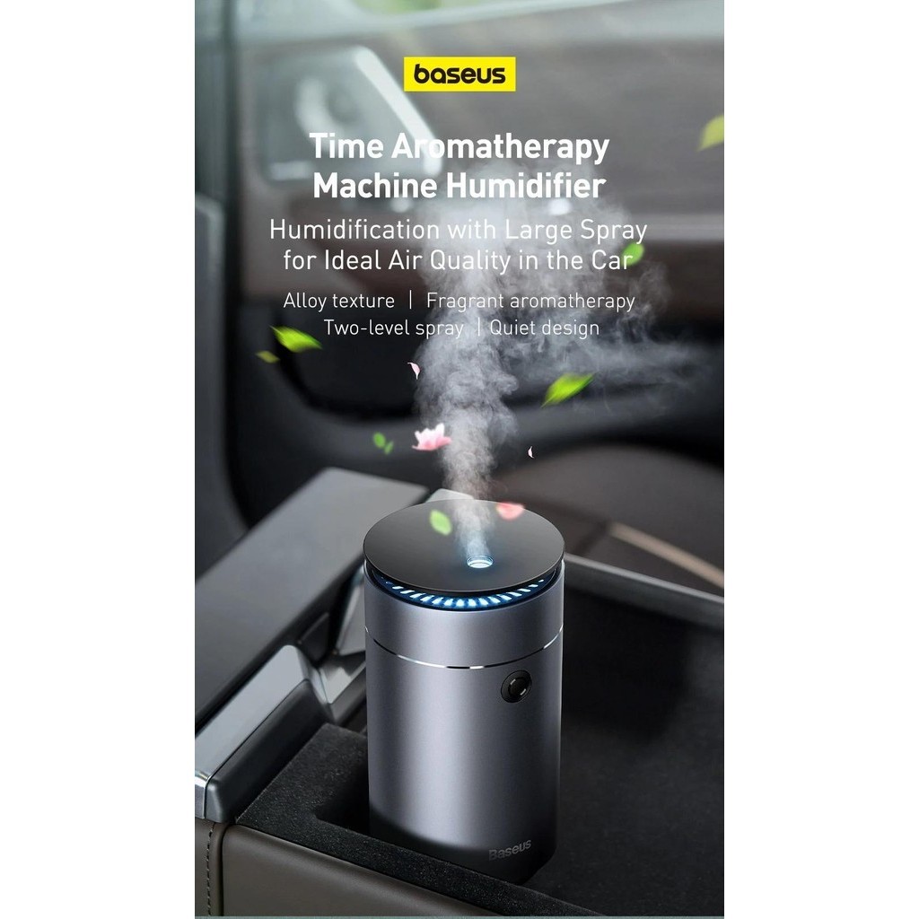 Baseus Car Diffuser Humidifier Auto Air Purifier Aromo Air Freshener ...