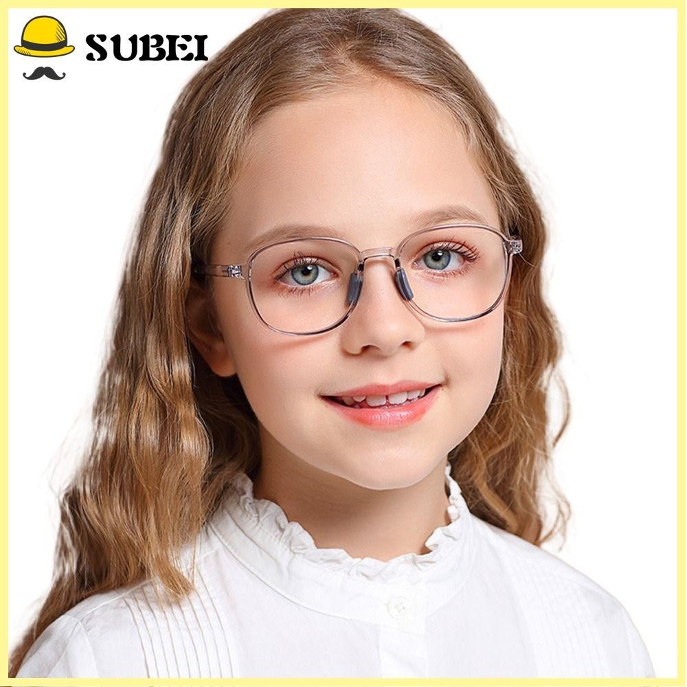 SUBEI1I Kids Glasses, Eye Protection TR90 Comfortable Eyeglasses