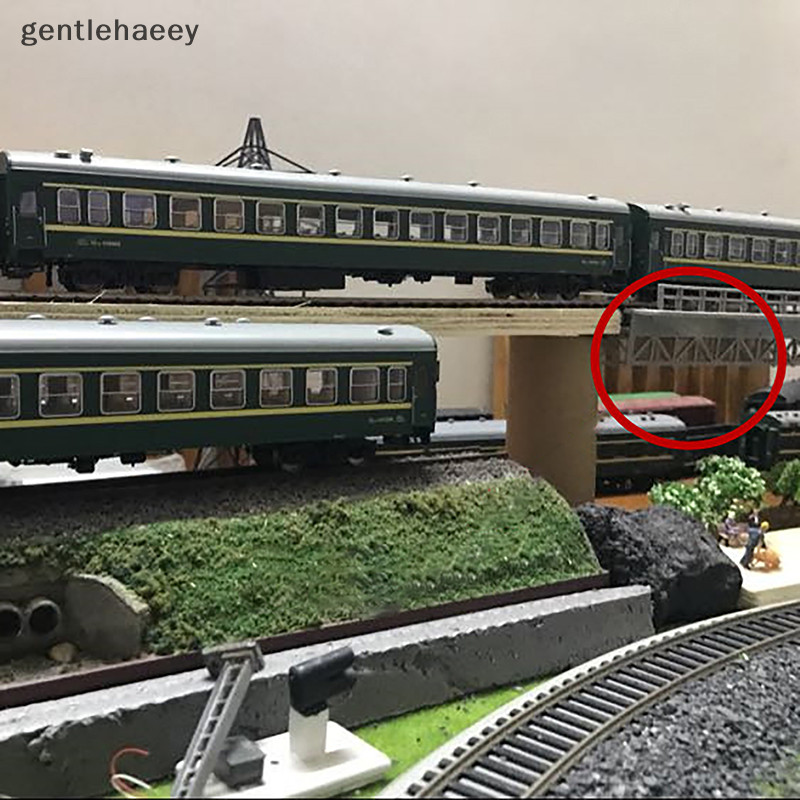 Gent 1:87-1:64 Ho Scale Building Truss Bridge Steel Structure Support ...