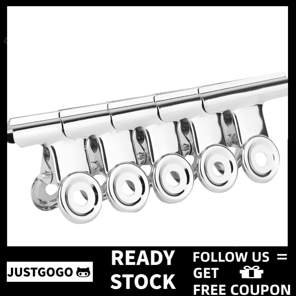 Justgogo 5pcs Silver Nail Extension Tool Art Clips for Long Nails Thin ...