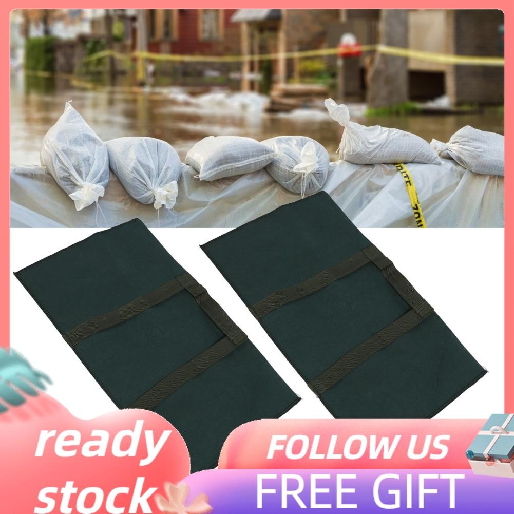 Hanhan1 Pssopp 2PCS Flood Barriers Absorbent Prevention Barrier Water ...
