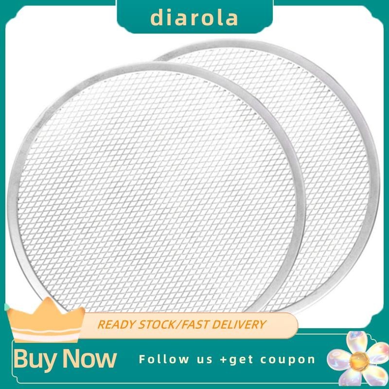 【diarola】Pizza Screen, Pizza Pan,Pizza Pan for Oven, Pizza Tray, 12 ...