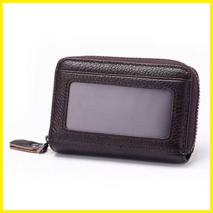 hot sale Travel Card Bag Business Card Holder Women Men Small Wallet