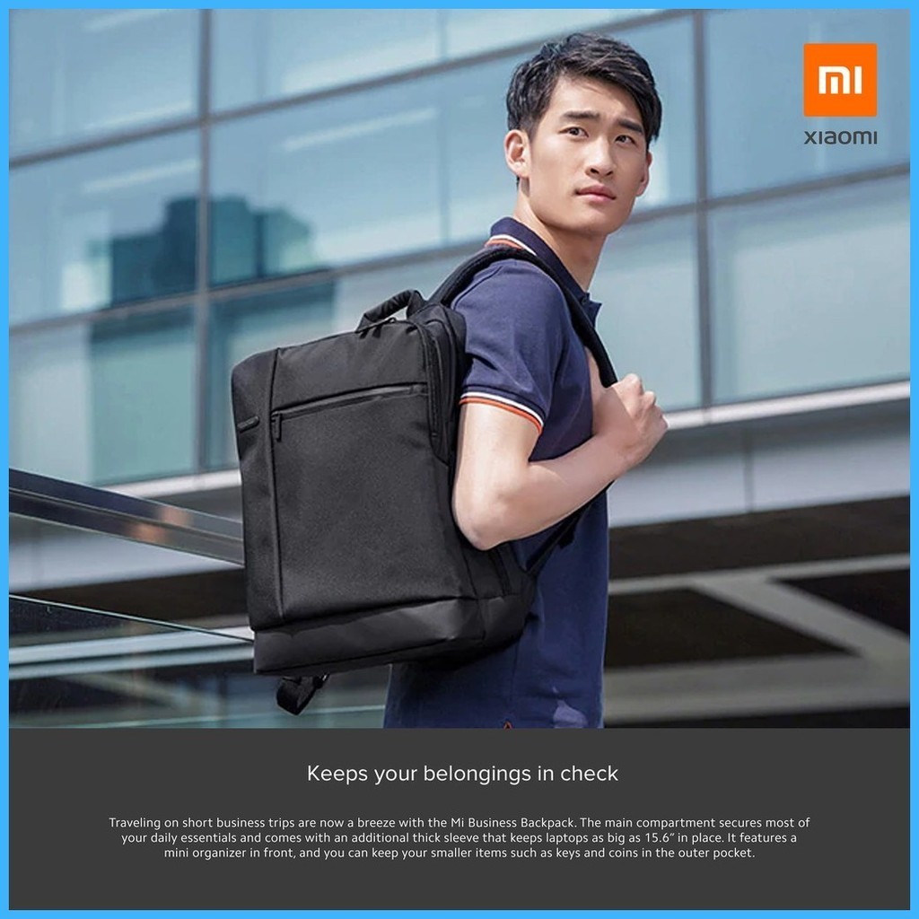 Xiaomi Mi Classic Business Backpack Shopee Philippines
