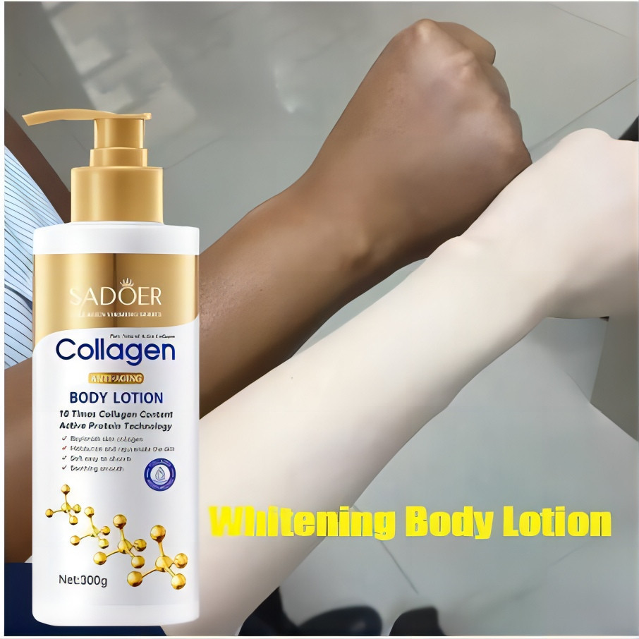 300g Collagen Whitening Body Lotion Moisturizin Smooth Firming Skin ...