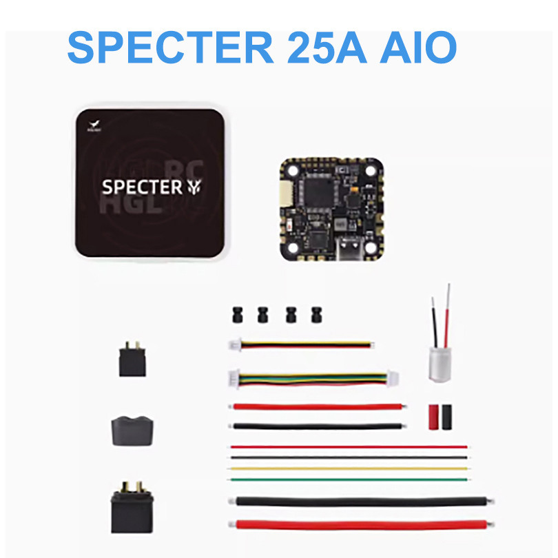 HGLRC SPECTER 25A AIO MPU6000 F722 Flight Controller 25A 4in1 ESC 3-6S ...