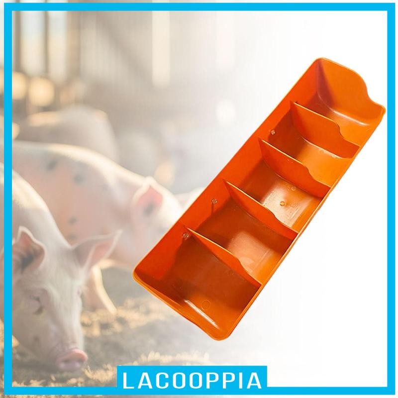 [ Pig Feeder Waterer Easy to Clean Reuseable Piglet Food Trough Piglet ...