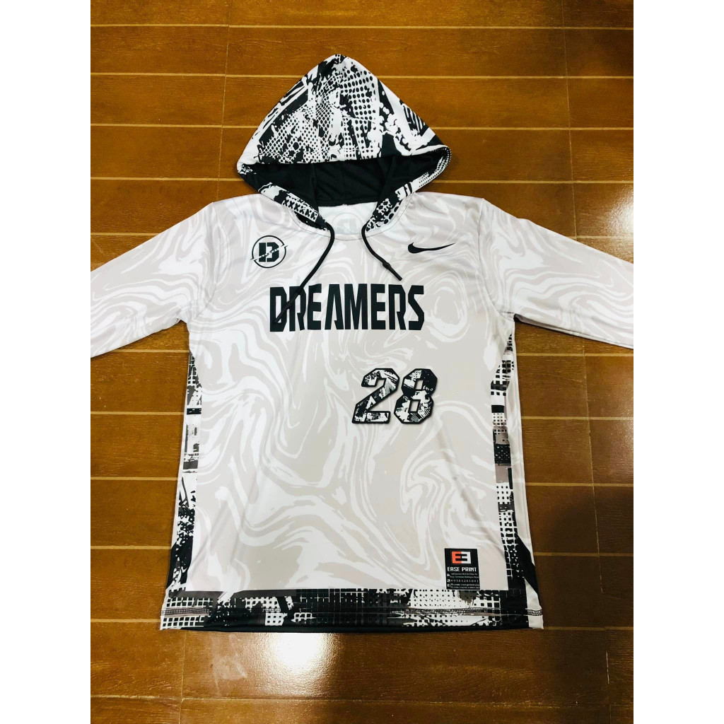 Basketball jersey with hoodie underneath hotsell