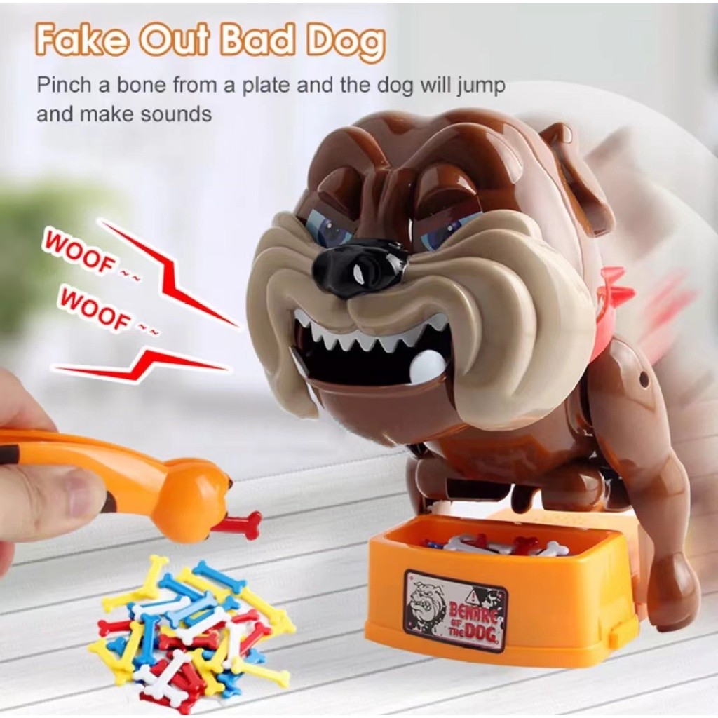 Bad Dog Board Game Parent-child Toy Stealing Bone Action Game Party toy ...