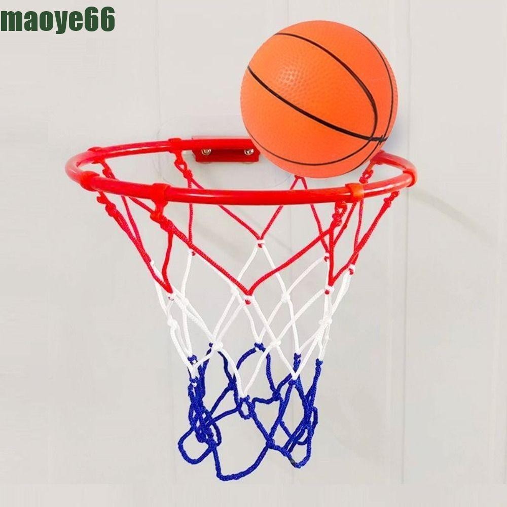 MAOYE Funny Basketball Hoop Toy Kit, Plastic No-punch, Creative Sensory ...