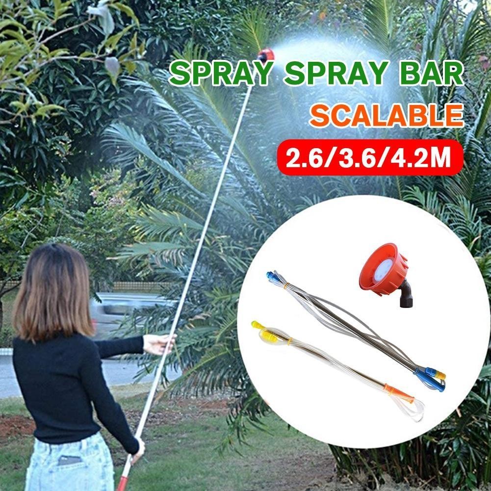 3.6m/4.2m/2.6m Retractable Spraying Rod Stainless Steel Water Spray ...