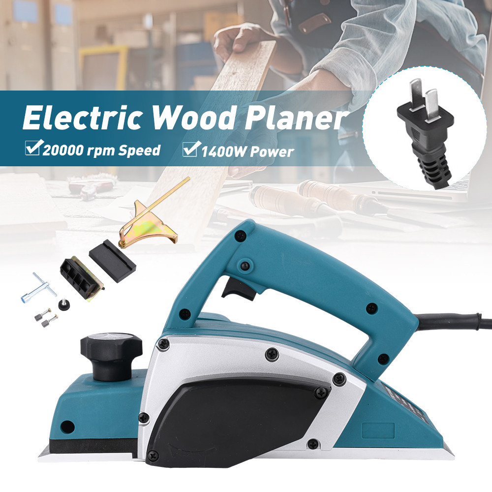 Makita 1400W Electric Wood Power Planer Tool N1900B Electric Wood ...