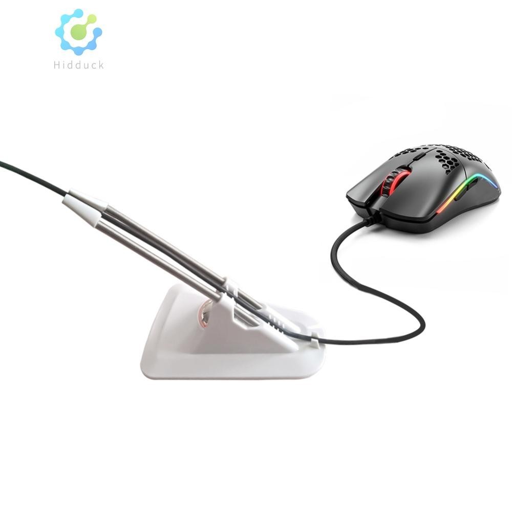 PC Laptop Mouse Wire Holder Clip Desktop Bungee Cord Cable Gaming ...
