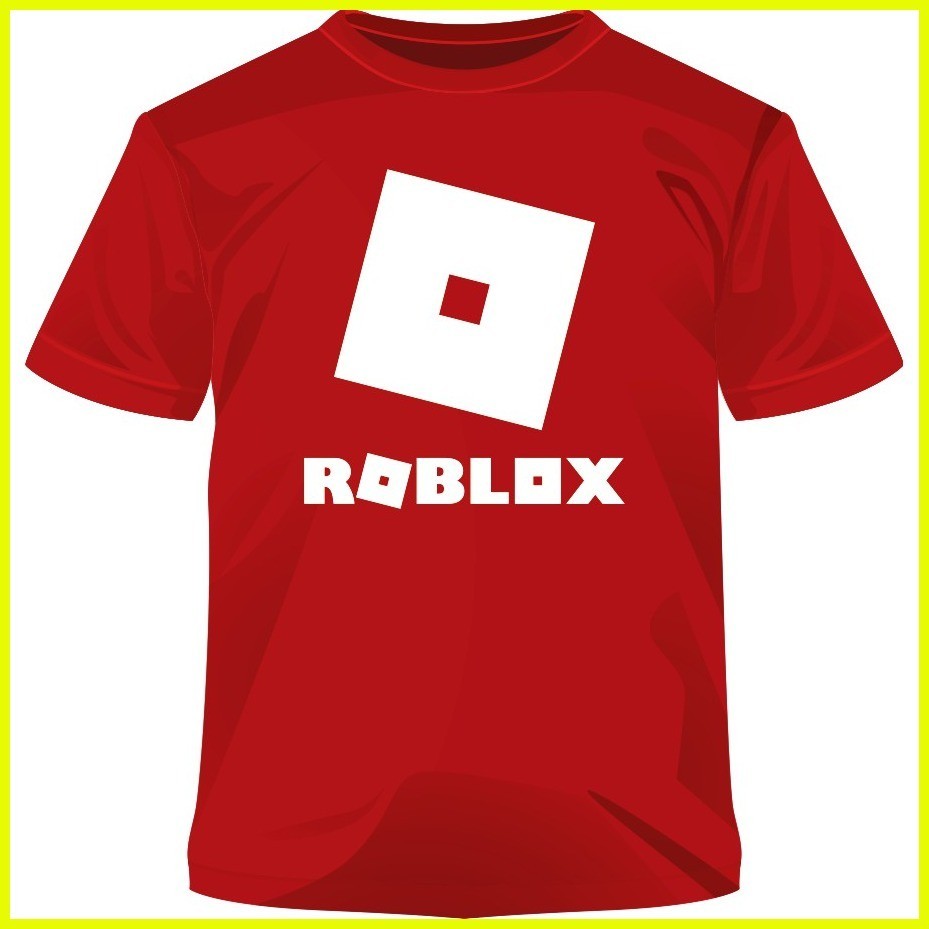 Kids Cartoon Roblox Luminous T-shirt Boy Summer Short Sleeve Glow