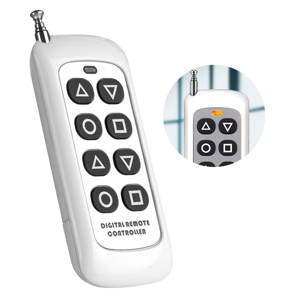 Clone Remote Control 315/433MHZ Copy Distance Control 8 Channels for ...