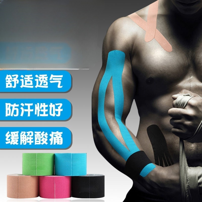 Muscle Patch Sports Bandage Athlete Sportsman Tape Intramuscle Effect