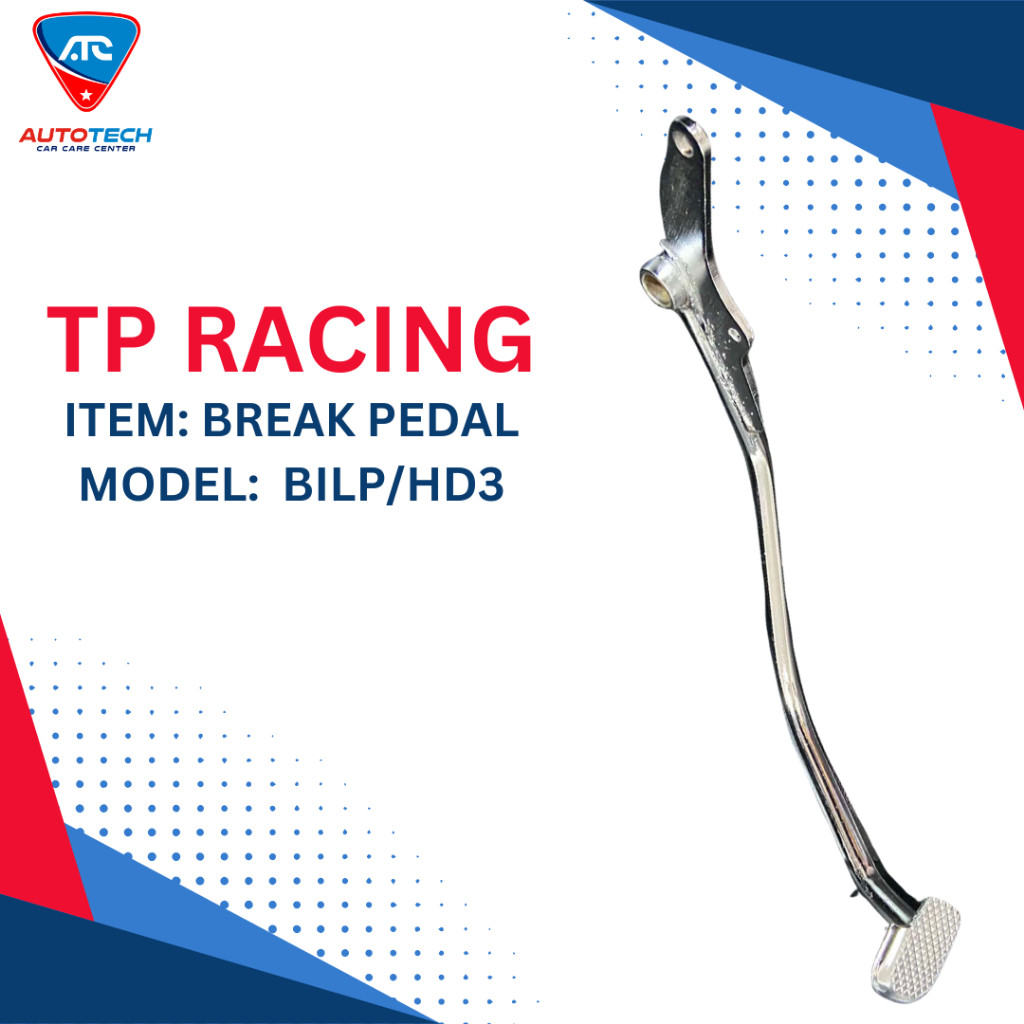 TP RACING BREAK PEDAL BILP/HD3 TMX BARAKO | Shopee Philippines