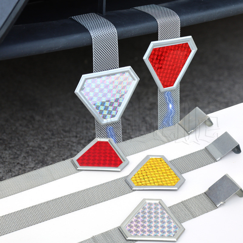 1-2Pcs Car Static Eliminator - Car Reflective Warning Electrostatic ...