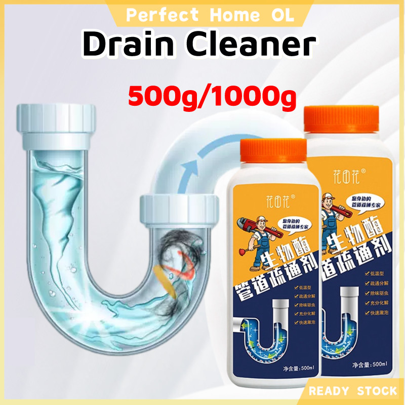 Drainage Pipe Clogged Remover Drain Pipe Cleaner Dredging Agent ...