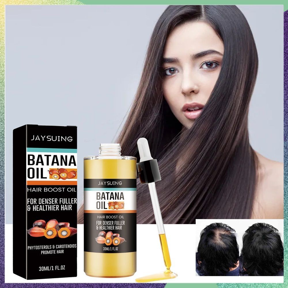 Jaysuing Batana Hair Essential Oil Nourishes Scalp Repairs Damaged Hair ...