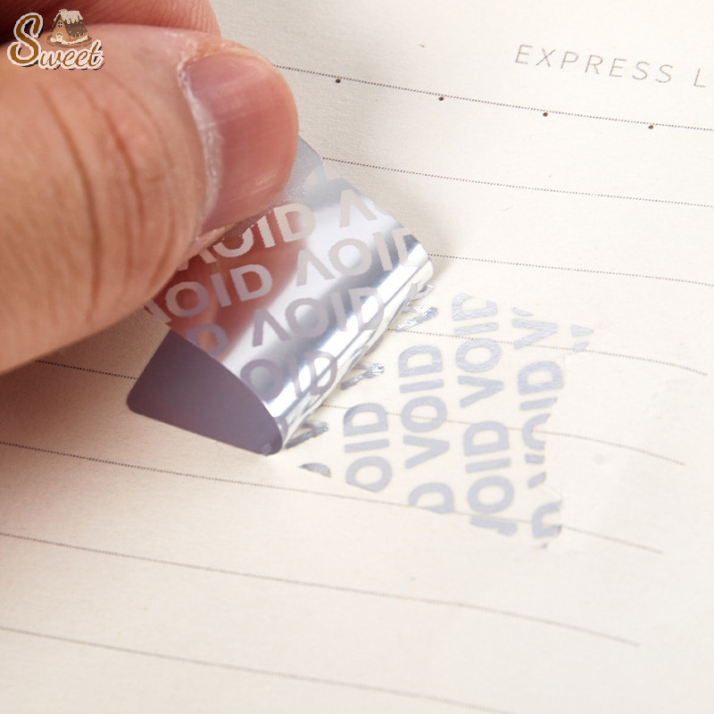 Sweethouse 100Pcs Warranty Protection Sticker Security Seal Brittle ...