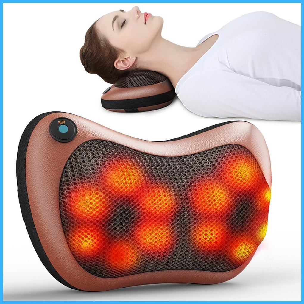 Electric Car Home Massager Multi function Vibrator Dual Use Body Car pillow Head Neck Shoulde Shopee Philippines