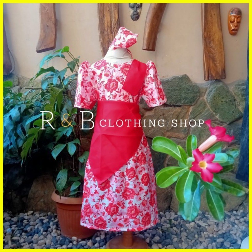 ☃ ℗ BALINTAWAK Dress For KIDS To Teens️// Buwan Ng Wika//// Filipiniana ...