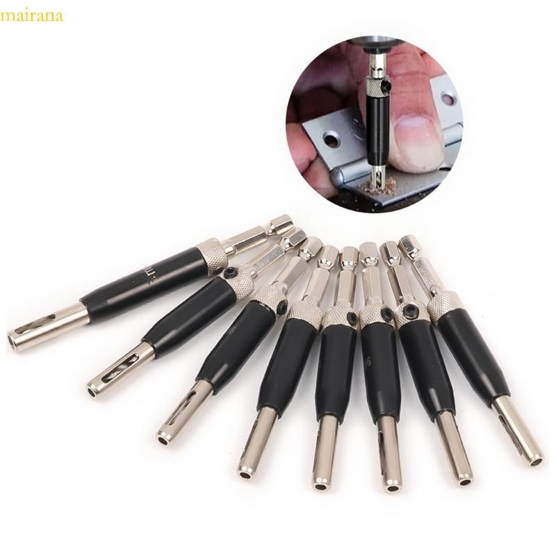 MAI Self Centering Hinge Tapper Center Drill Bit Set Core Hole Puncher ...