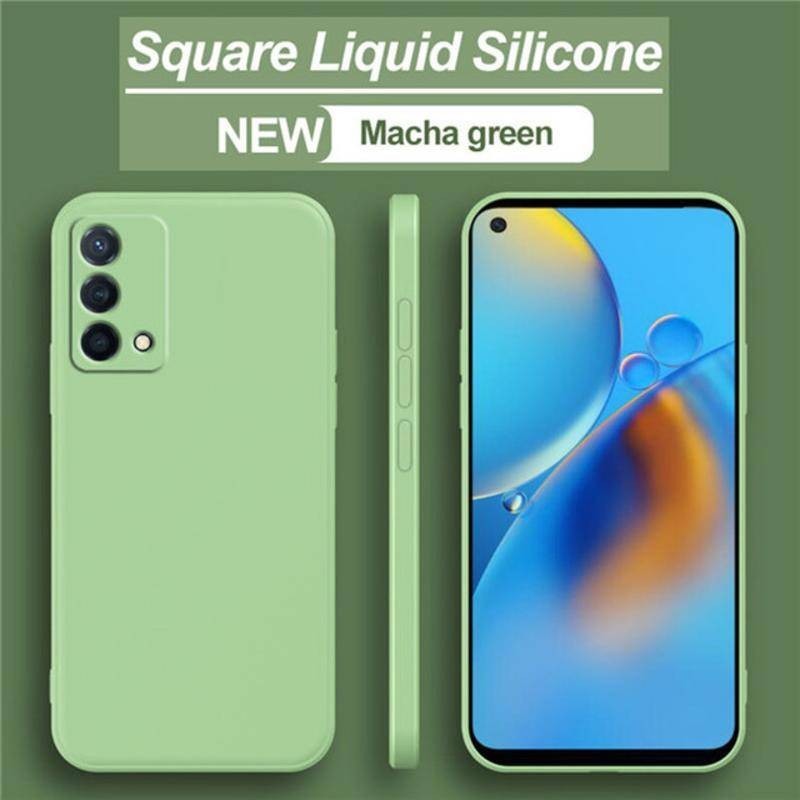 Realme7 Realme7i Realme8 Realme8i Realme8S Luxury Liquid Silicone Soft TPU  Phone Case For Realme 8S 5G 8i 7i Anti-Fingerprints Phone Back Cover