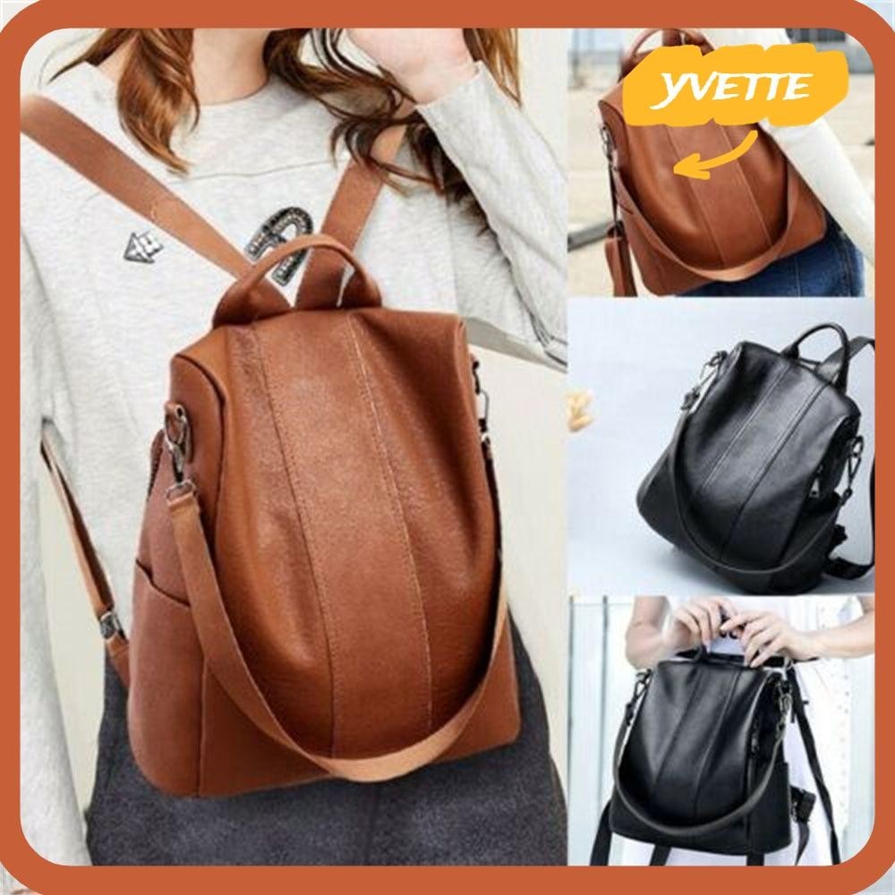 YVE AntiTheft Bag Fashion Handbag Women Travel Satchel Shopee