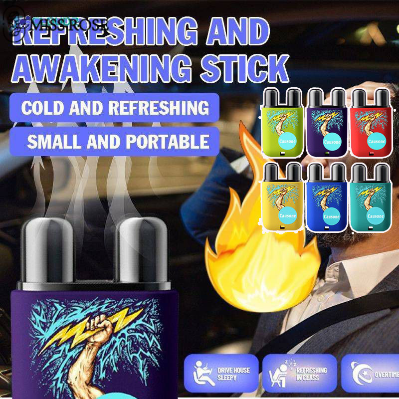 2psc buy 1 free 1 Wake Up Stick Double Holes Refreshing Inhaler Nasal ...