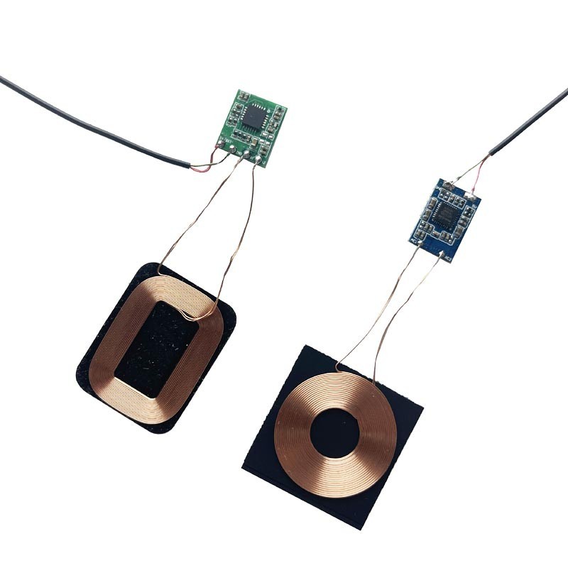 3W Mini Qi Wireless Charger Module Receiver PCBA Circuit Coil Board ...