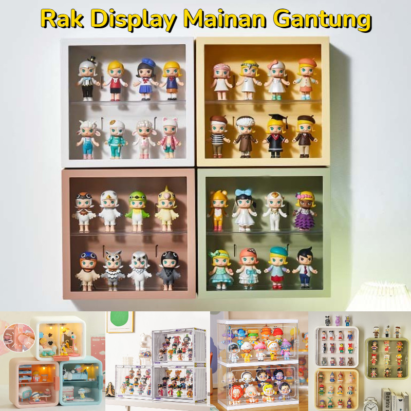 Hanging Toy Display Rack / Transparent Organizer Action Blind Box ...