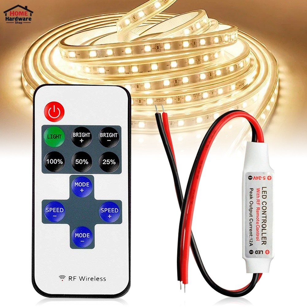 In Line 11 Keys RF Wireless Remote Control Office DC 5-24v Led Home ...