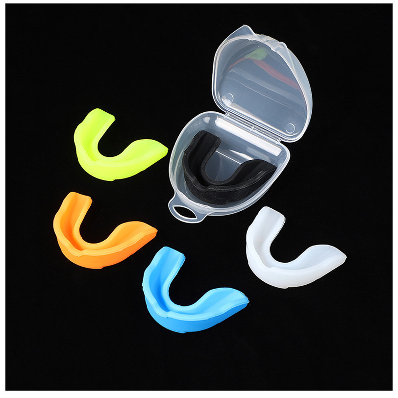Sports Mouthguard Braces Non-Shaping Food Grade Silicone Sanda