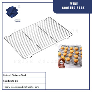 1pc Wire Cooling Rack, Stainless Steel, Oven Safe Grid Wire Cookie Cooling  Racks For Baking & Cooking