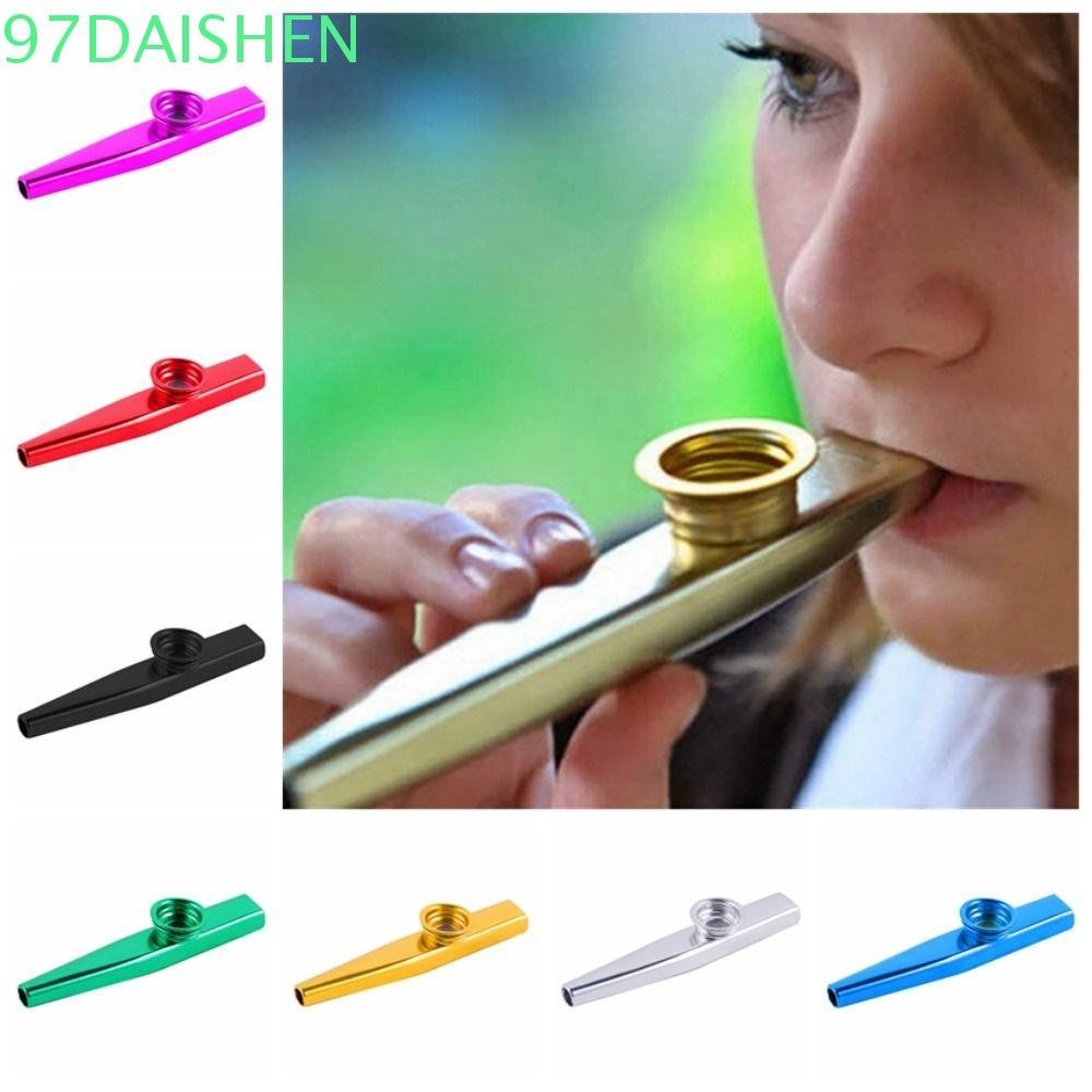 DAISHEN Metal Kazoo, Aluminium Alloy Instruments Diaphragm Mouth Kazoos ...