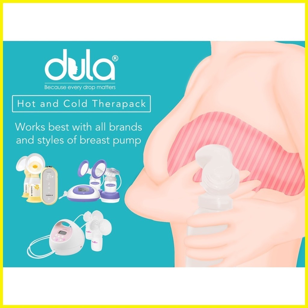 Dula Hot or Cold Therapack Reusable Gel Pack for Clogged Ducts Mastitis