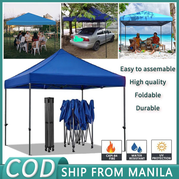Outdoor Car Tent Water Proof Folding Nylon Fabric Column Steel Portable Pergola 3 3m Pure Steel Colu