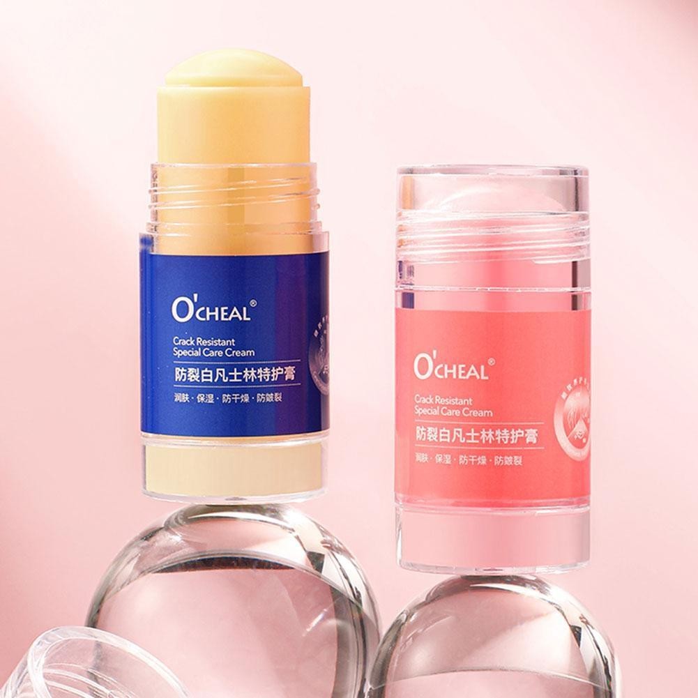 O'CHEAL Transparent Bottle Anti-Crack White Cream Long-Lasting ...