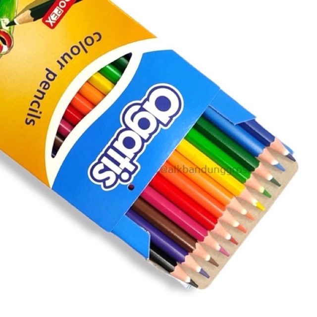 Staedtler AGATIS Pencil Color Pencil Contents 12 And 24 Colors | Shopee ...