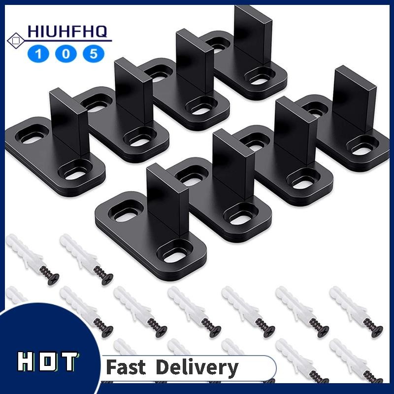 【Hiuhfhq105】8 Pieces Sliding Barn Door Floor Guides Closet Door Guides ...