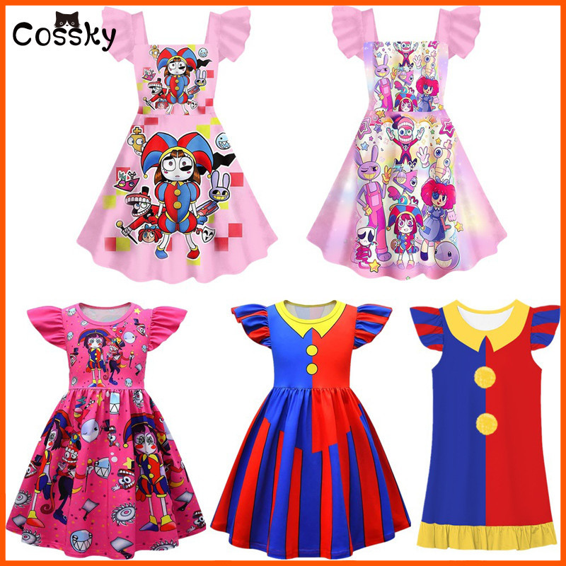 Movie Ragatha Cosplay Costume Anime The Amazing Digital Circus Pomni ...