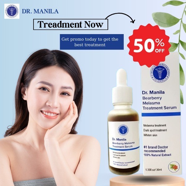 DR Manila Bearberry MELASMA Treatment Serum skin whitening serum