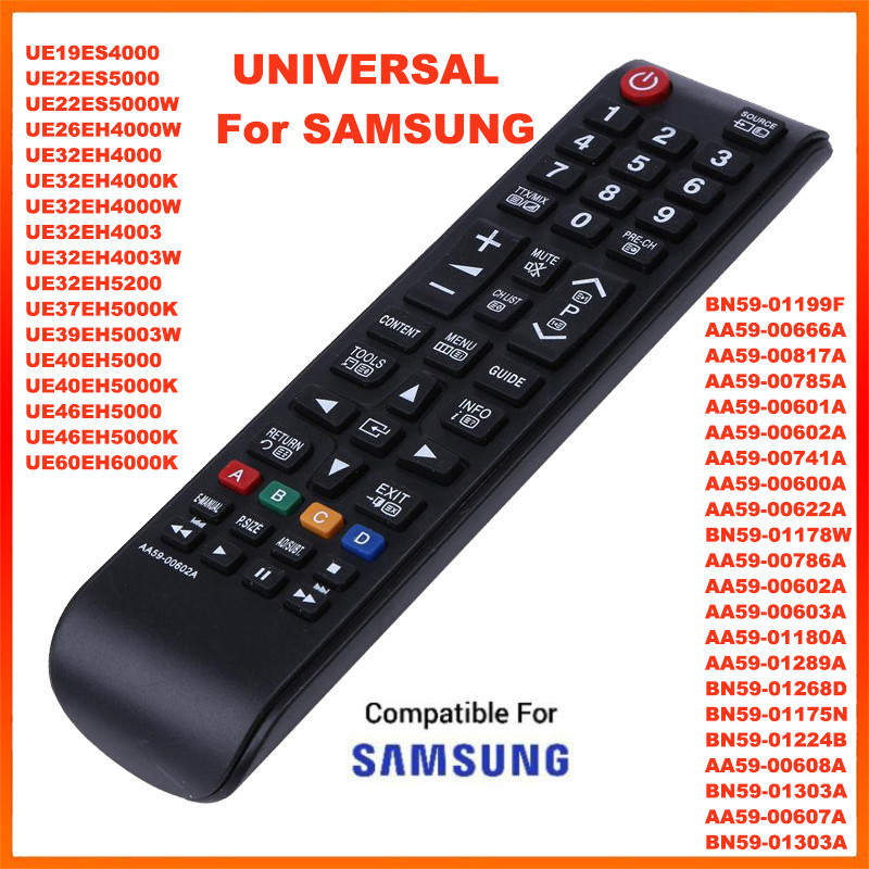Zerone Telecomando Universale Per Smart TV 4K – Sostitutivo AA59-00602A Per TV Samsung