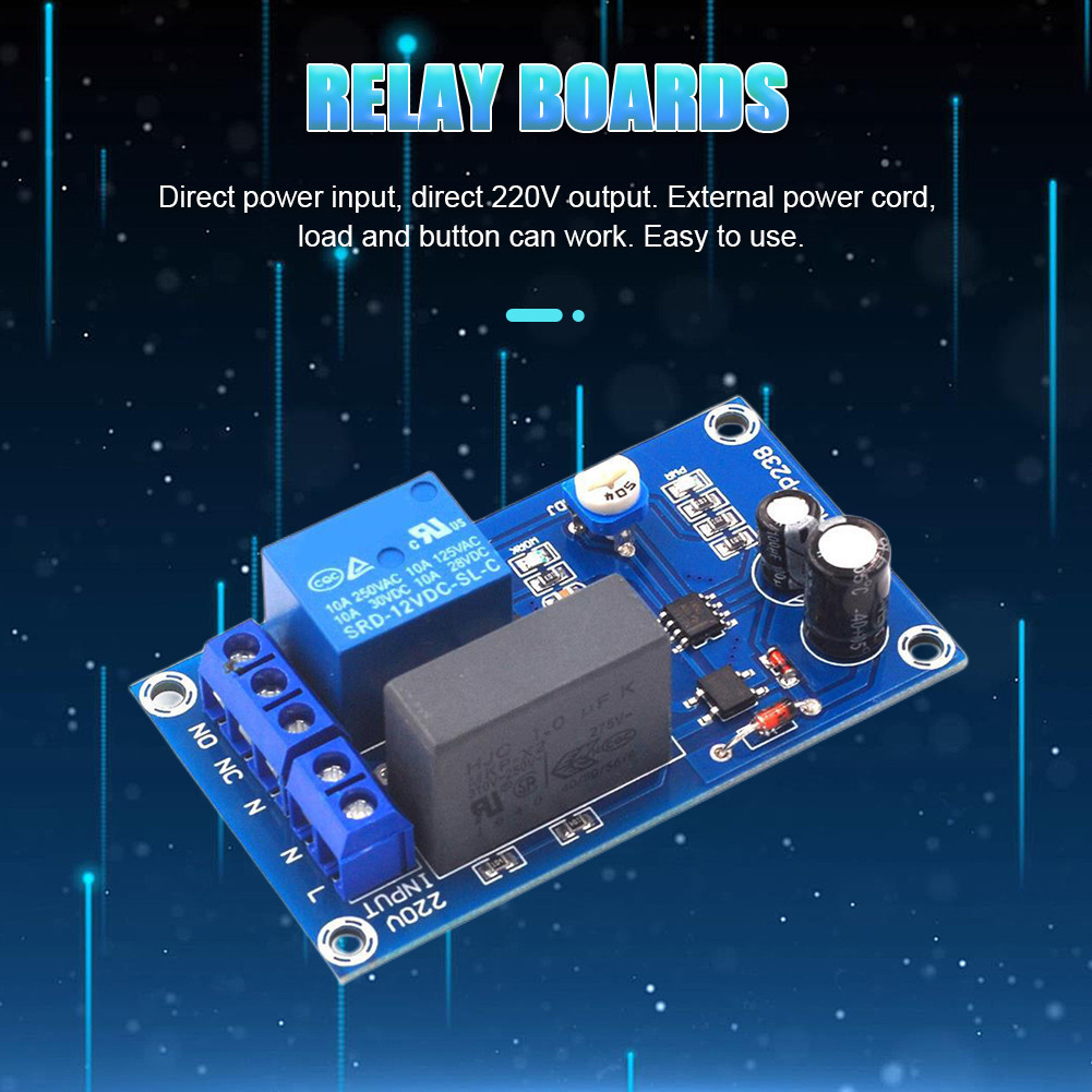 220V Relay Module Input Output Switch Relay Module for Corridor ...