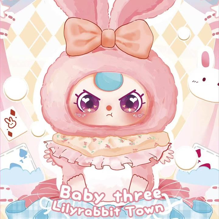 Baby Three Lily Rabbit Town V2 Blind Box Cartoon Cute Children Plush ...