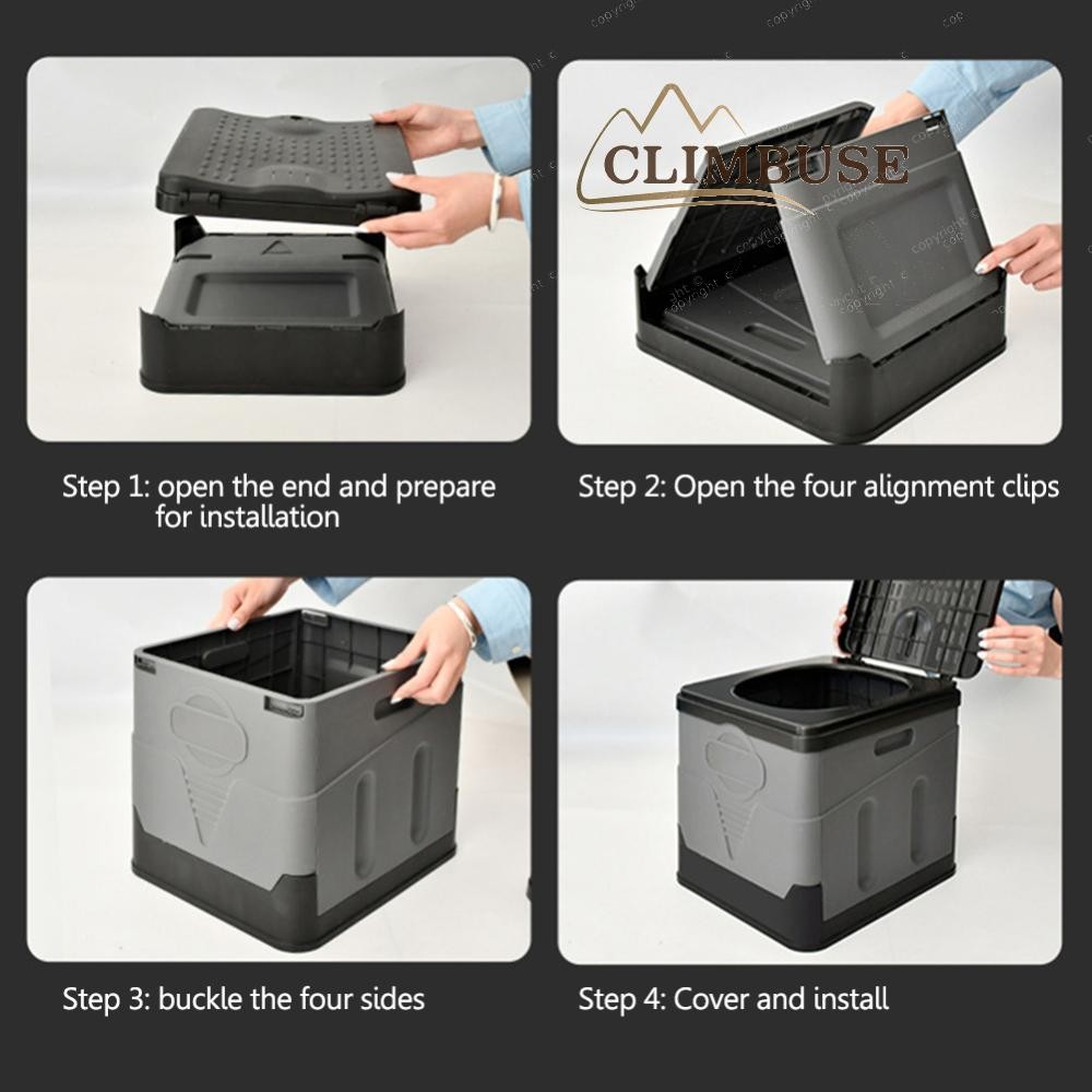 Portable Car Toilets Folding Toilets Commode Potty Car Toilets Bucket ...
