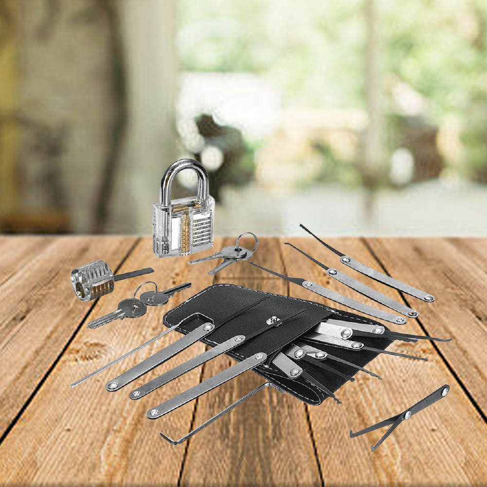 Professional Practice Lock Pick Set for Padlocks, Doors, Locks ...